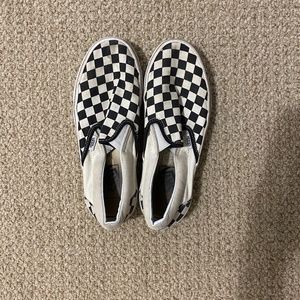 checkered vans